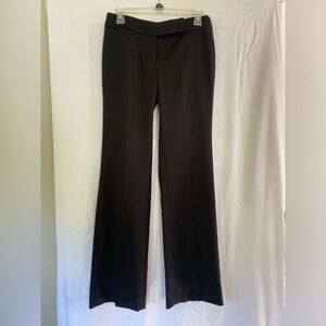 White House Black Market Modern Boot Black Dress Pant